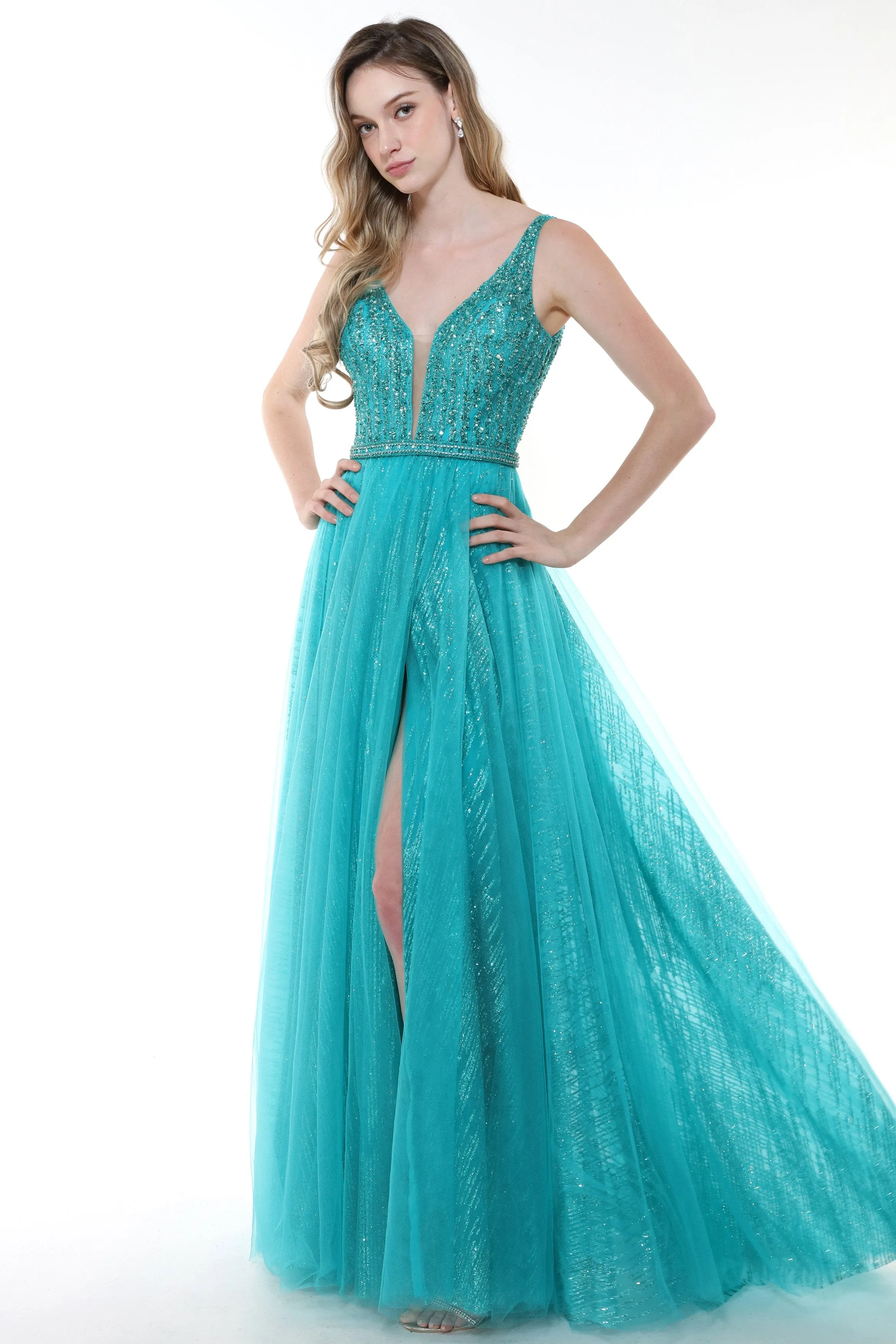 34518 Prom Dress Red, Jade