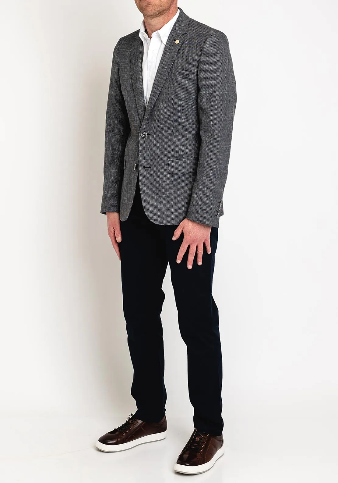 6th Sense Jim Birdseye Pattern Blazer, Pericope