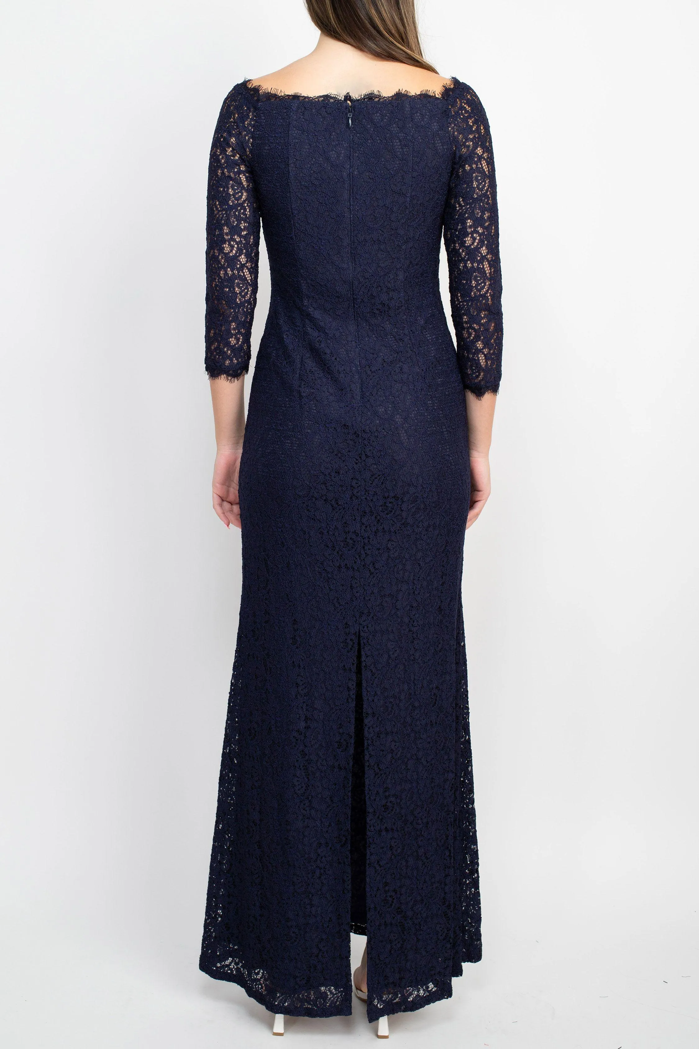 Adrianna Papell AP1E209461 Long 3/4 Sleeve Bodycon Formal Dress