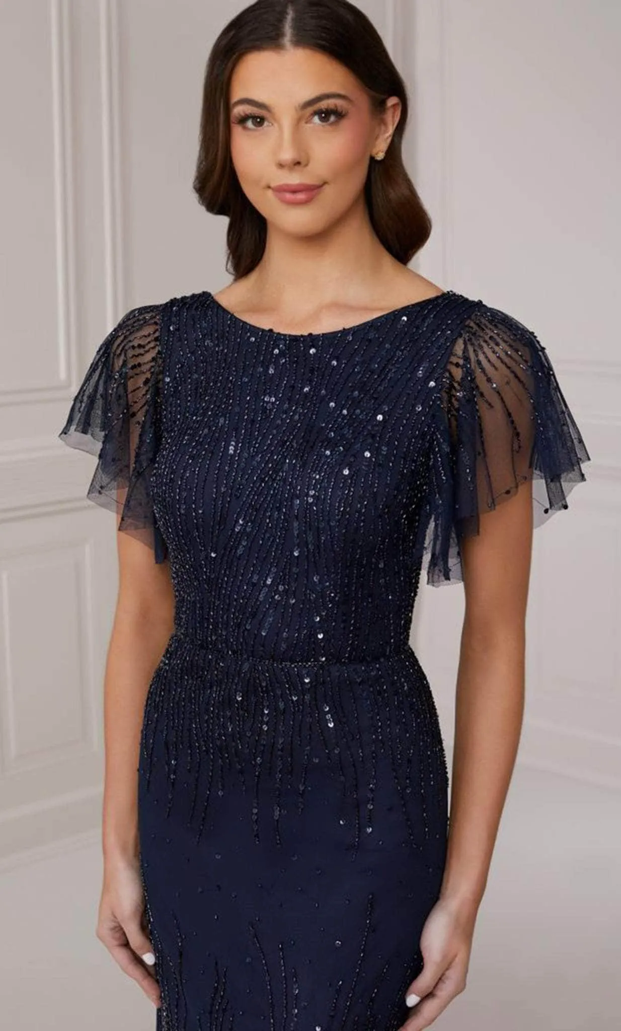 Adrianna Papell Platinum 40418 - Formal Full Length Gown