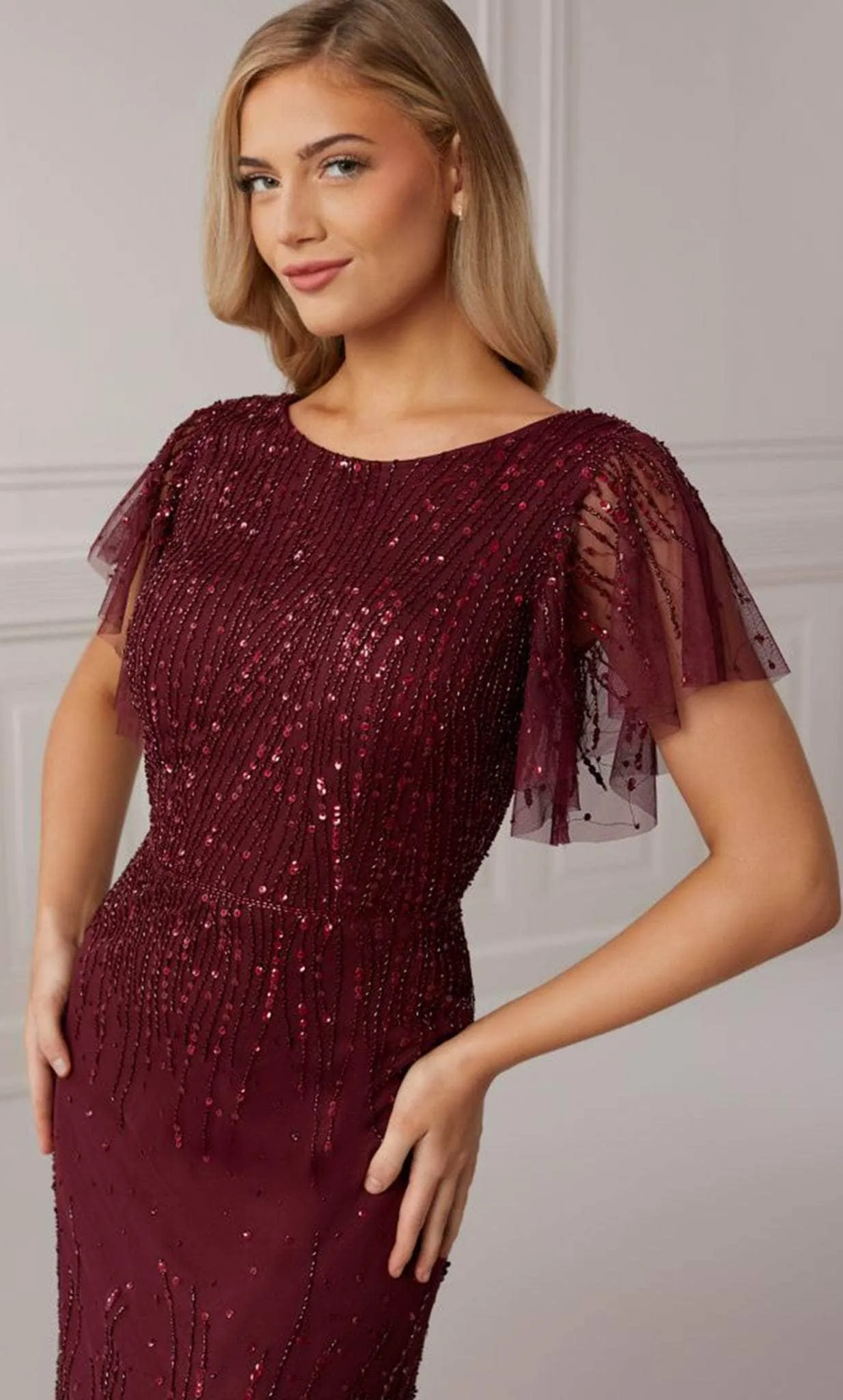 Adrianna Papell Platinum 40418 - Formal Full Length Gown