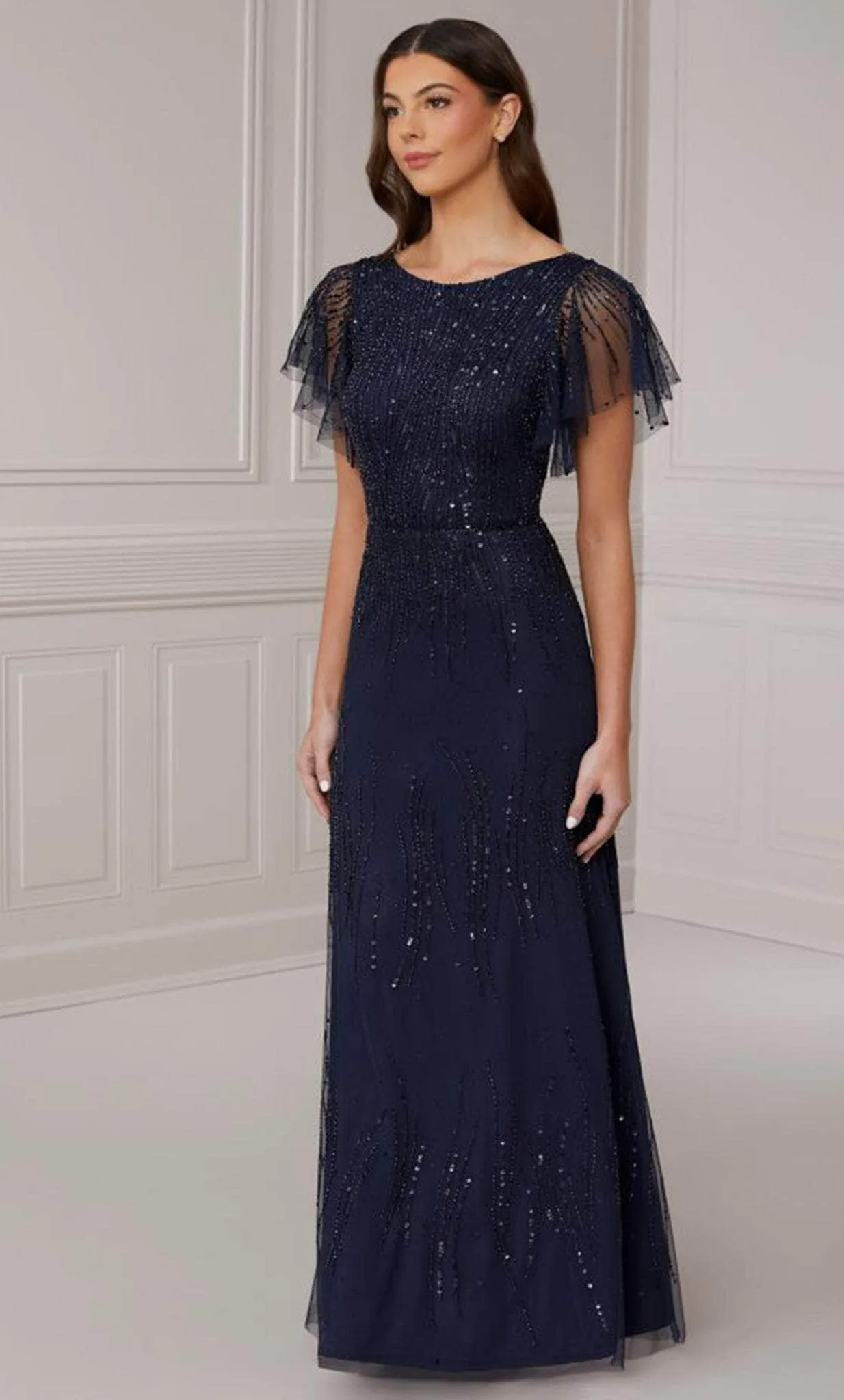Adrianna Papell Platinum 40418 - Formal Full Length Gown