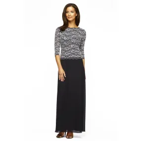 Alex Evenings AE112784 Long Mother of the Bride Dress