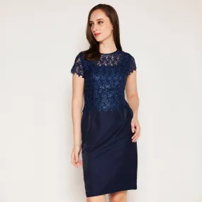 Alia Floral Lace Dress
