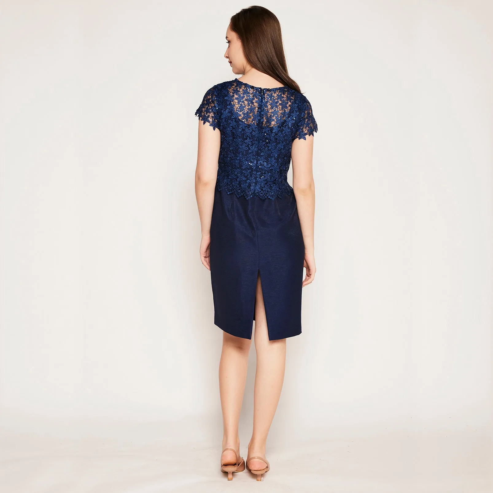 Alia Floral Lace Dress
