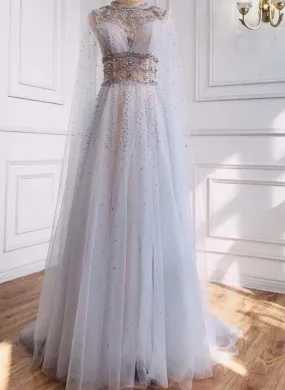 Annika Beading Diamond Beading Evening Dress