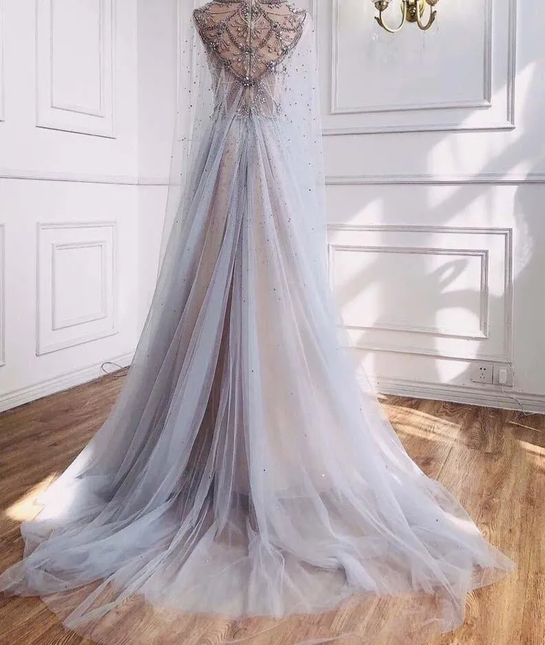 Annika Beading Diamond Beading Evening Dress