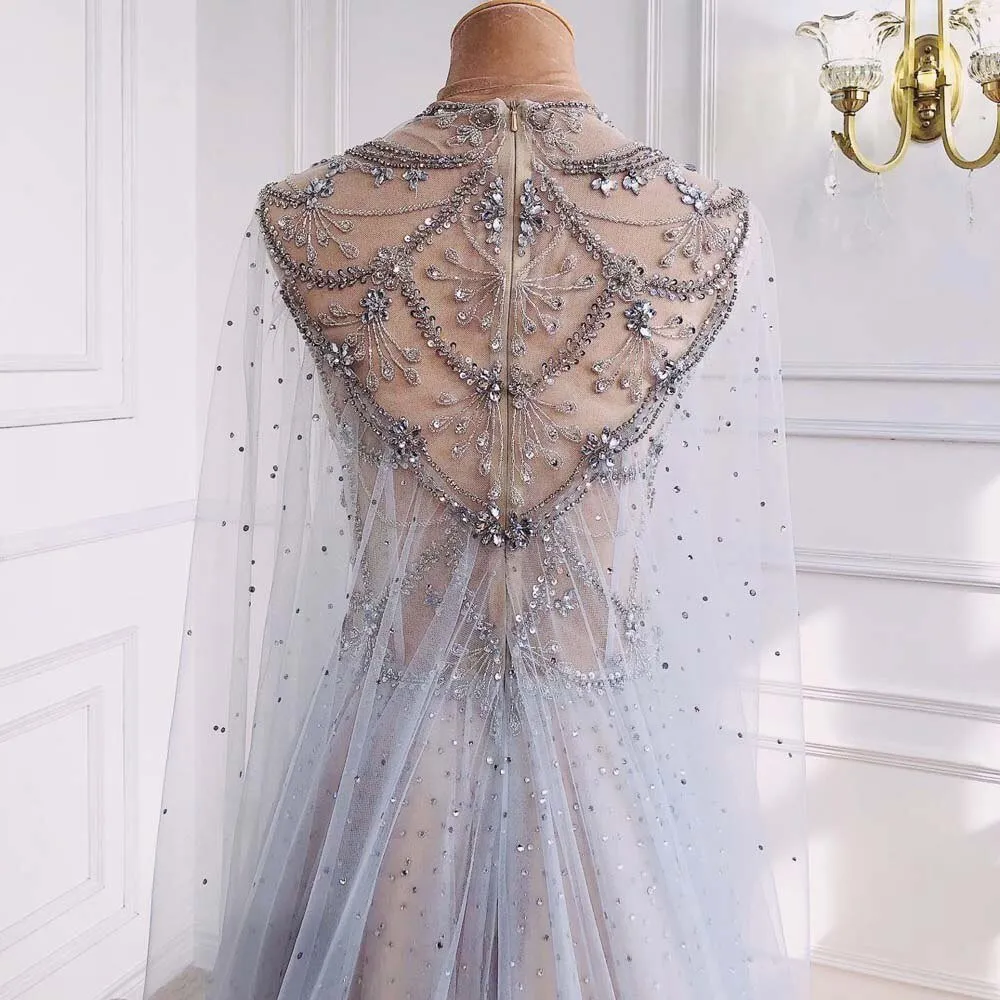 Annika Beading Diamond Beading Evening Dress