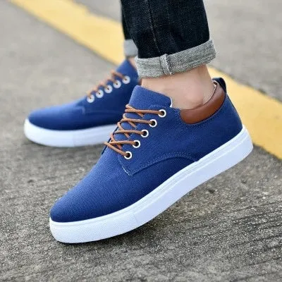 Ashley  Atmungsaktive Herren Canvas Sportschuhe