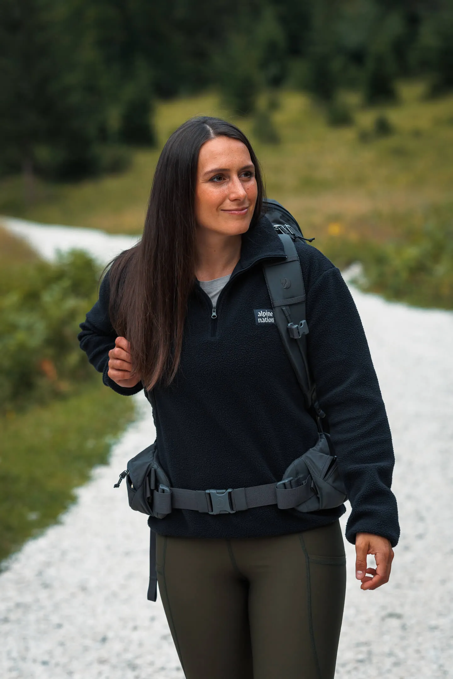 Atlas Fleece Sweater Blackout