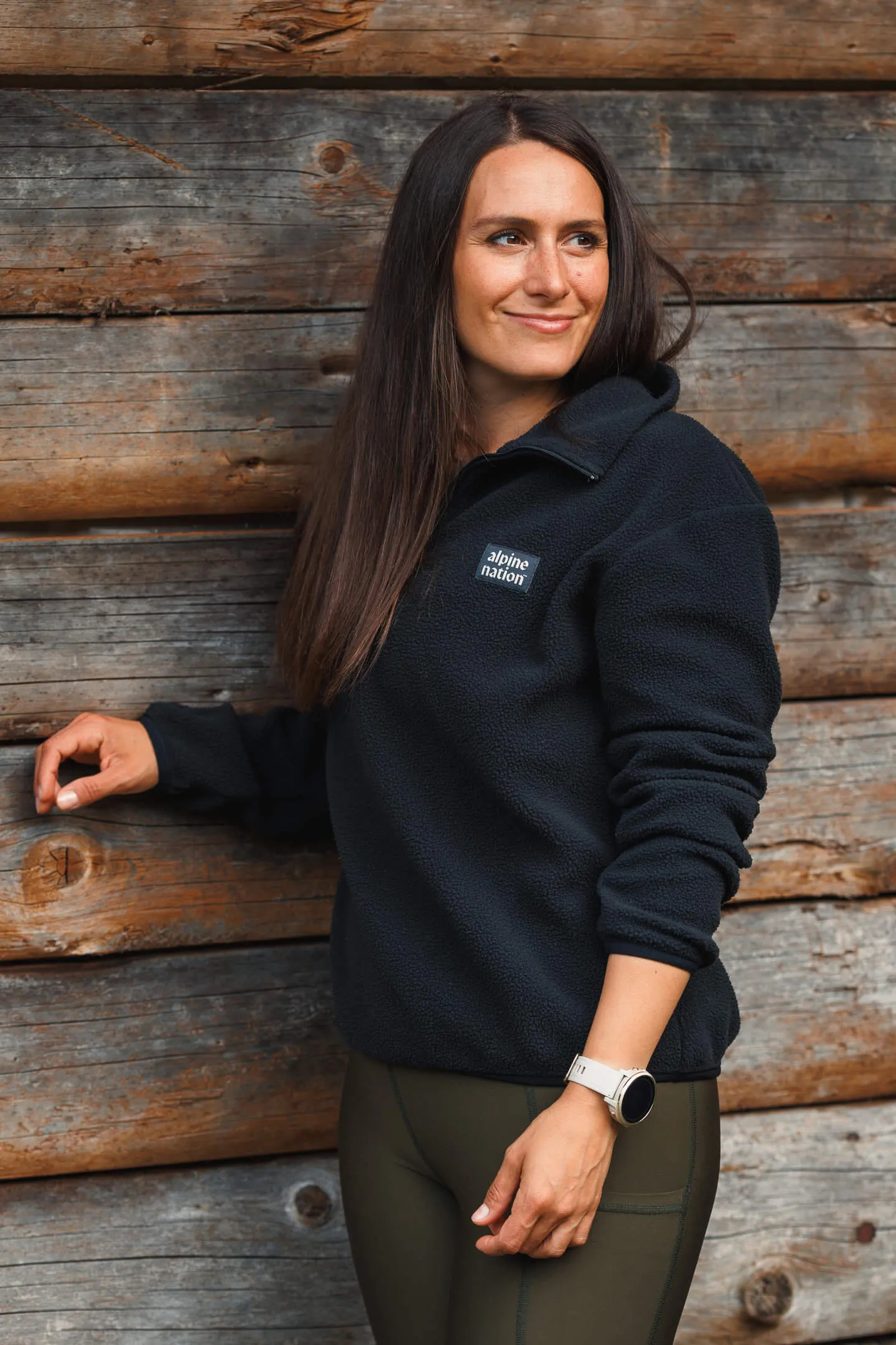 Atlas Fleece Sweater Blackout