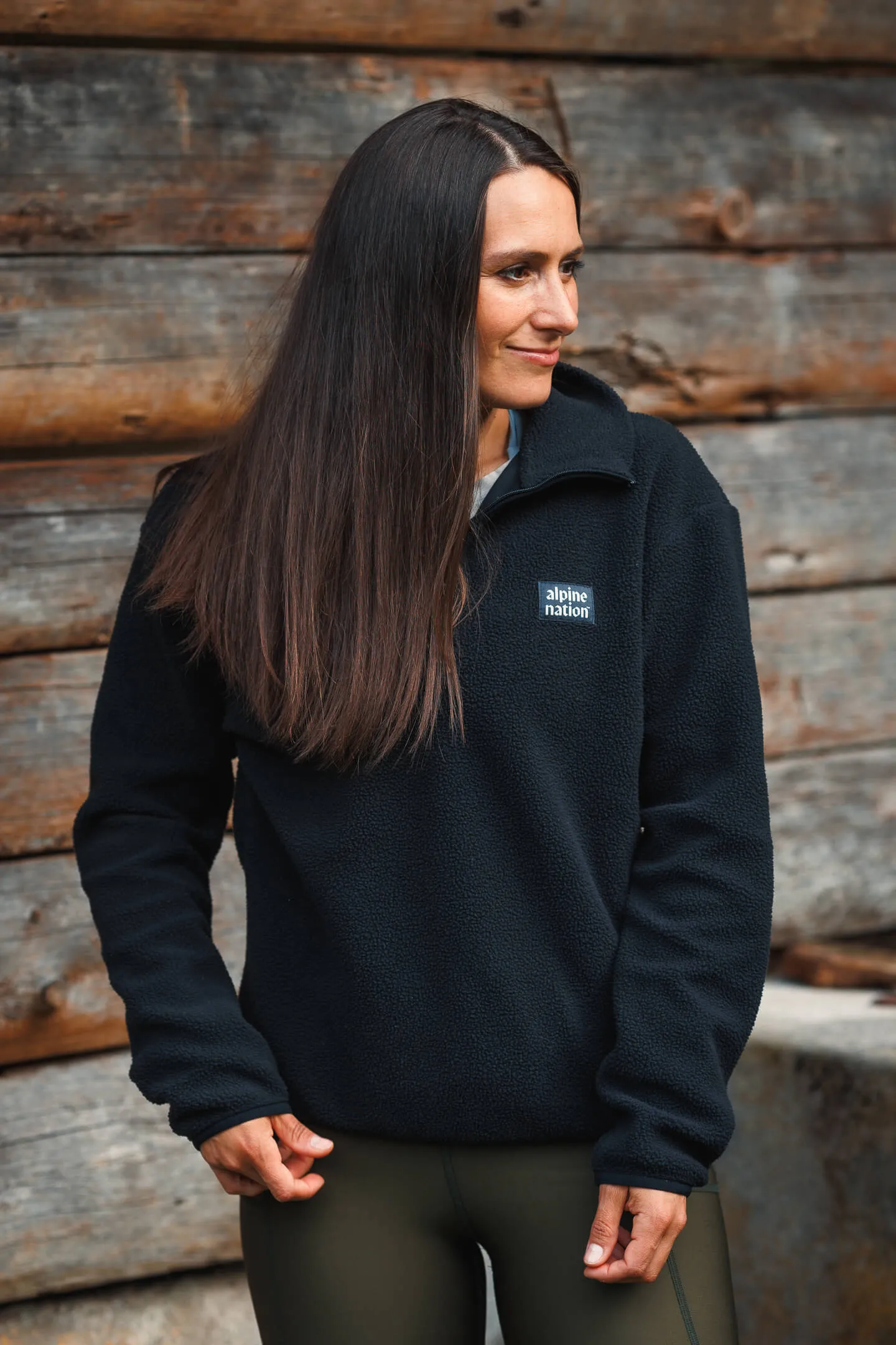 Atlas Fleece Sweater Blackout