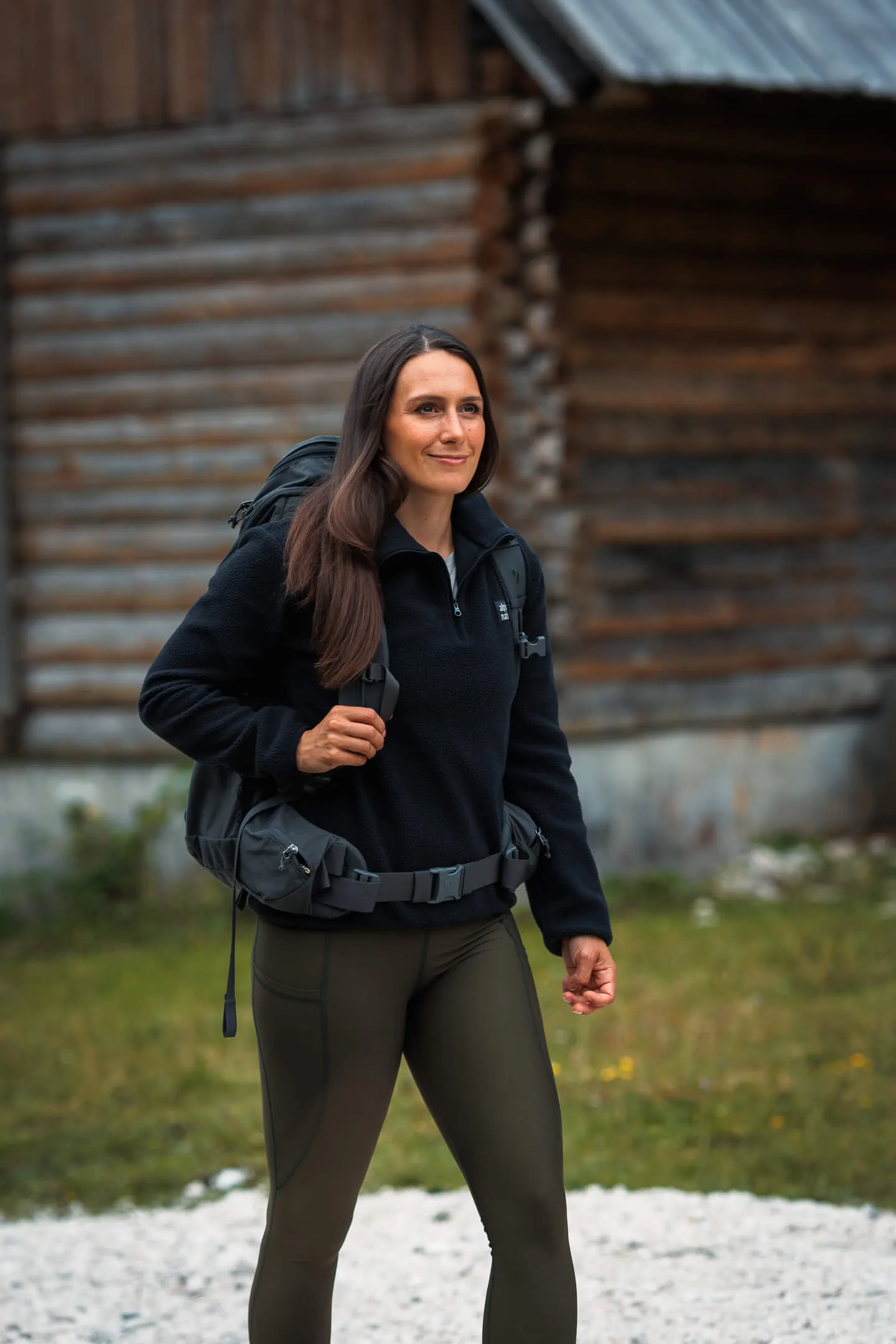 Atlas Fleece Sweater Blackout
