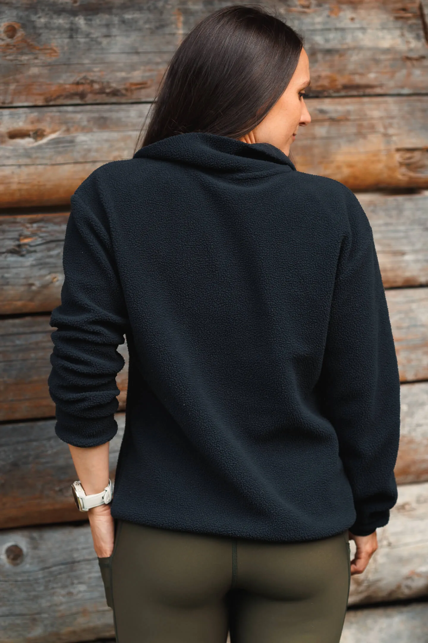 Atlas Fleece Sweater Blackout