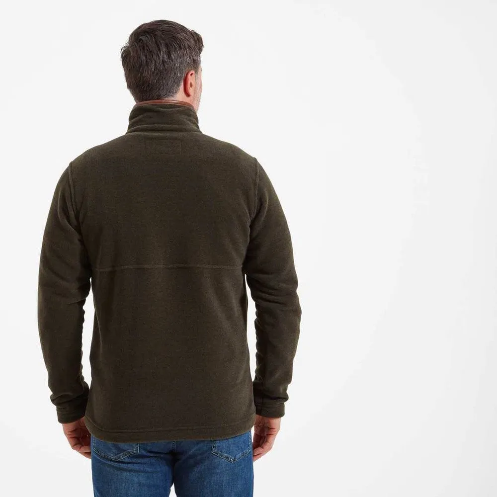 Berkeley 1/4 Zip Fleece - Dark Olive
