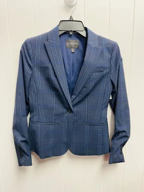 Blazer By Banana Republic In Black & Blue, Size: 2