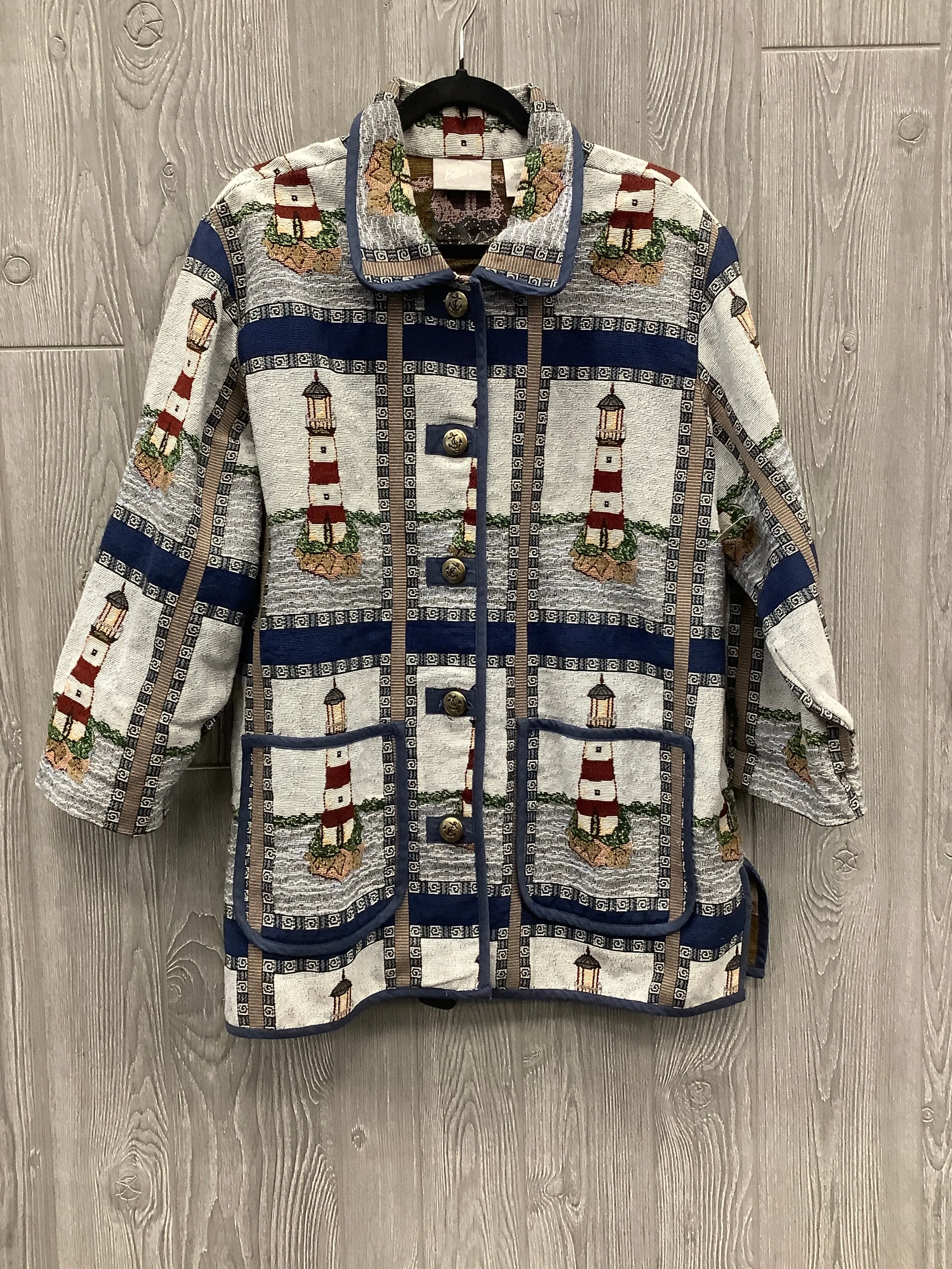 Blazer By Blair In Blue, Size: 1x