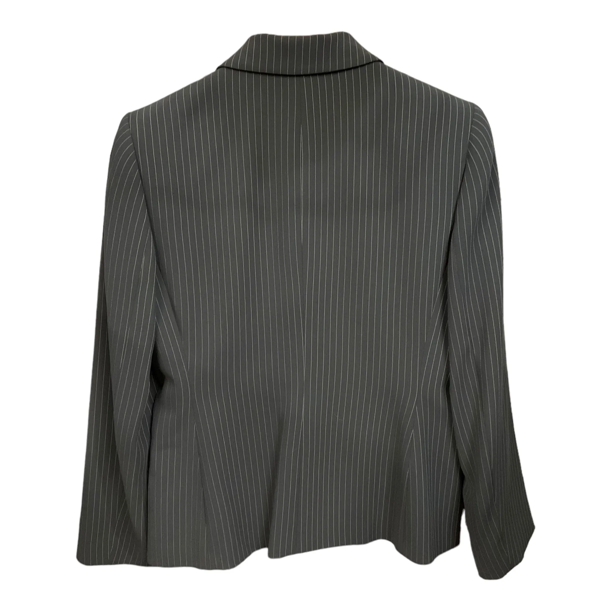 Blazer By Tahari By Arthur Levine In Grey, Size: S