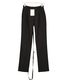 Boldly Love Yourself Black Classic Trousers UK 6