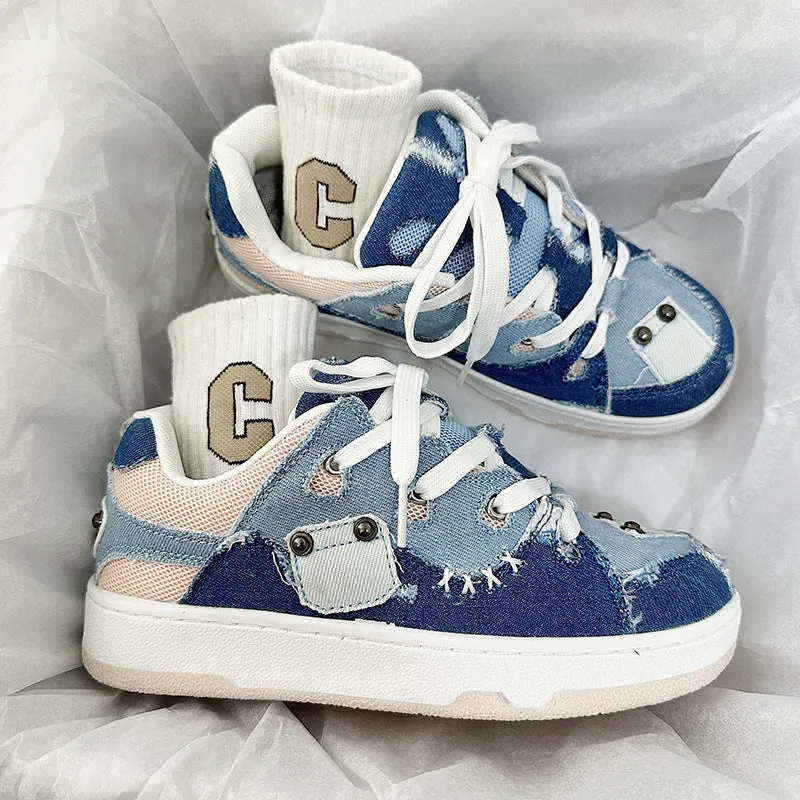 Brett  Lssige Canvas-Schuhe mit PU-Sohle