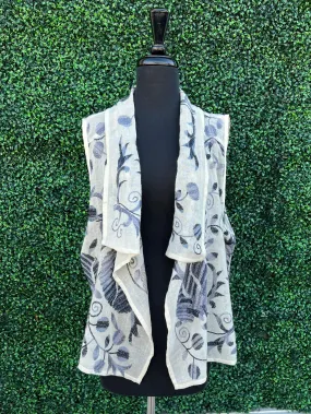 Casablanca Embroidered Vest