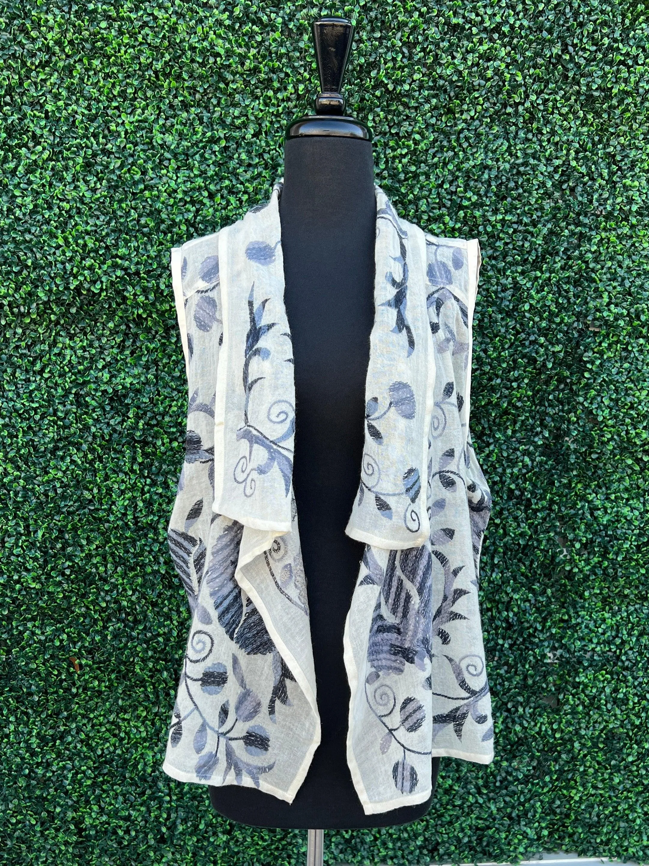 Casablanca Embroidered Vest