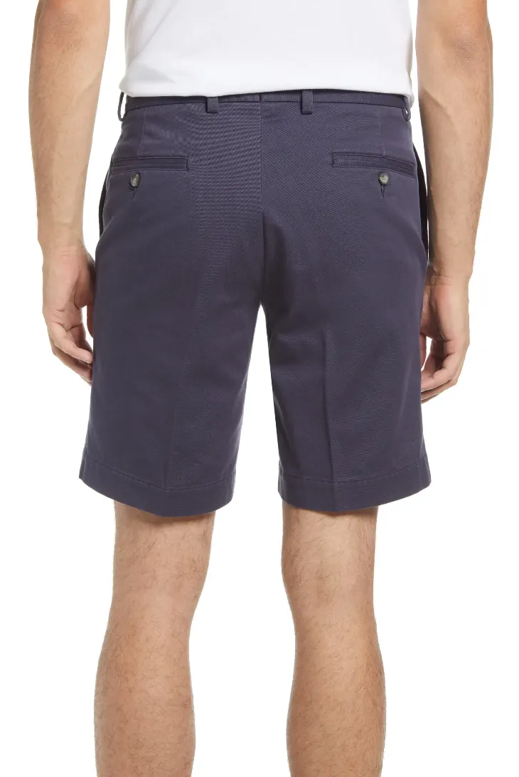 Charleston Khaki Washed Khaki Short<br>Flat Front<br>Regular Rise