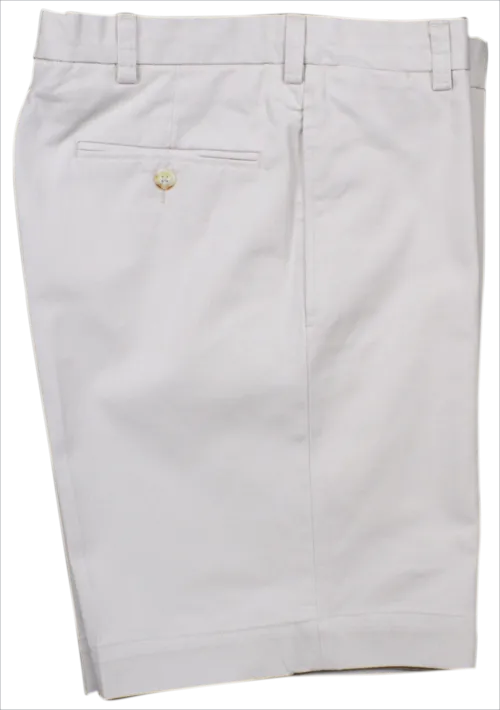 Charleston Khaki Washed Khaki Short<br>Flat Front<br>Regular Rise