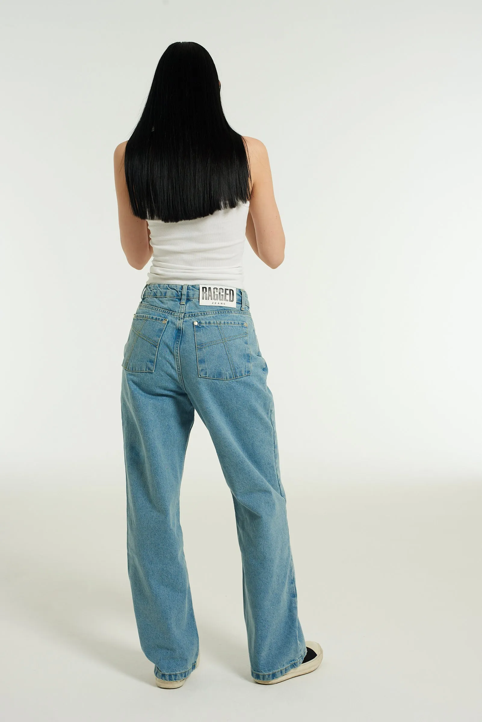 Dad Jean - Mid Blue