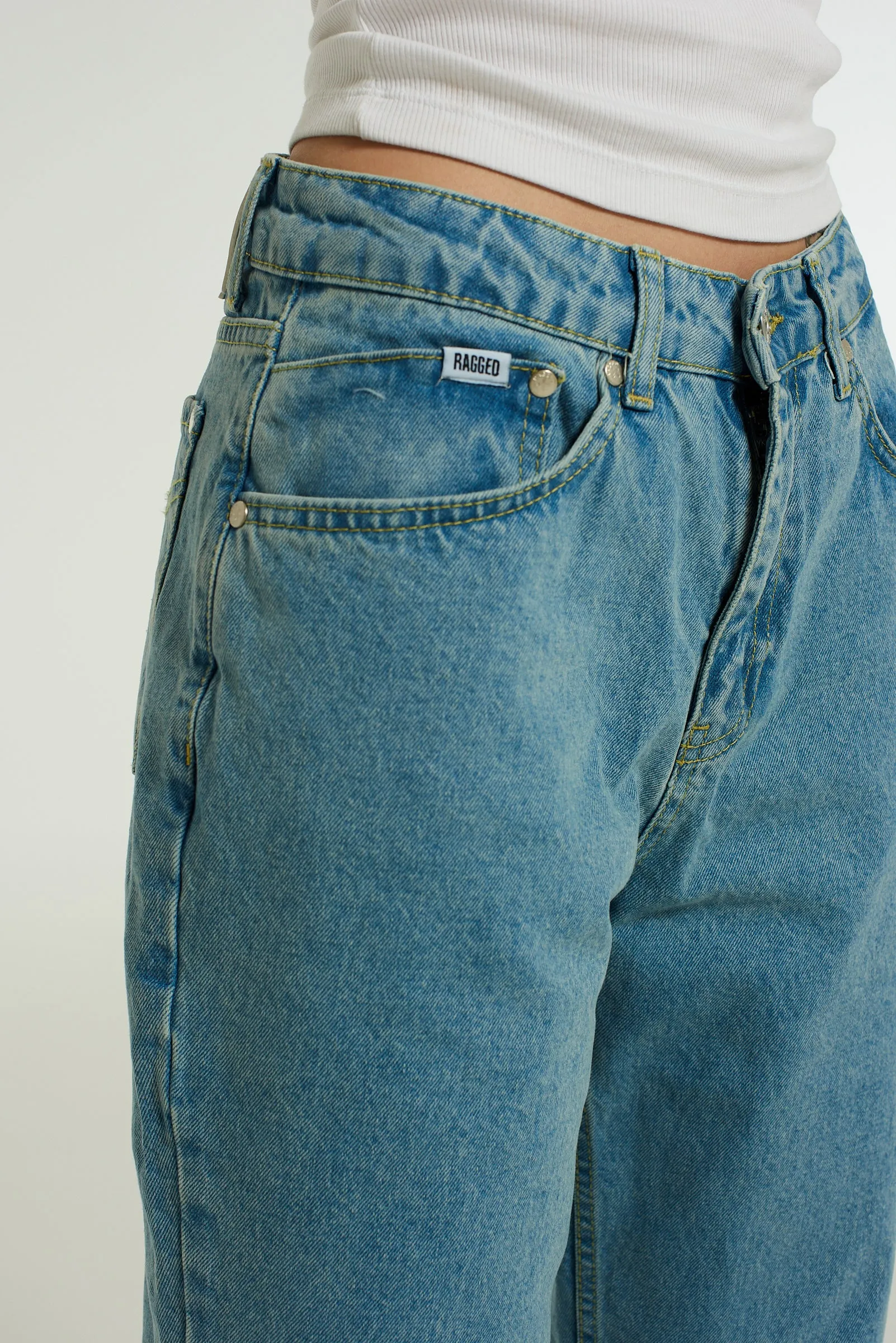 Dad Jean - Mid Blue