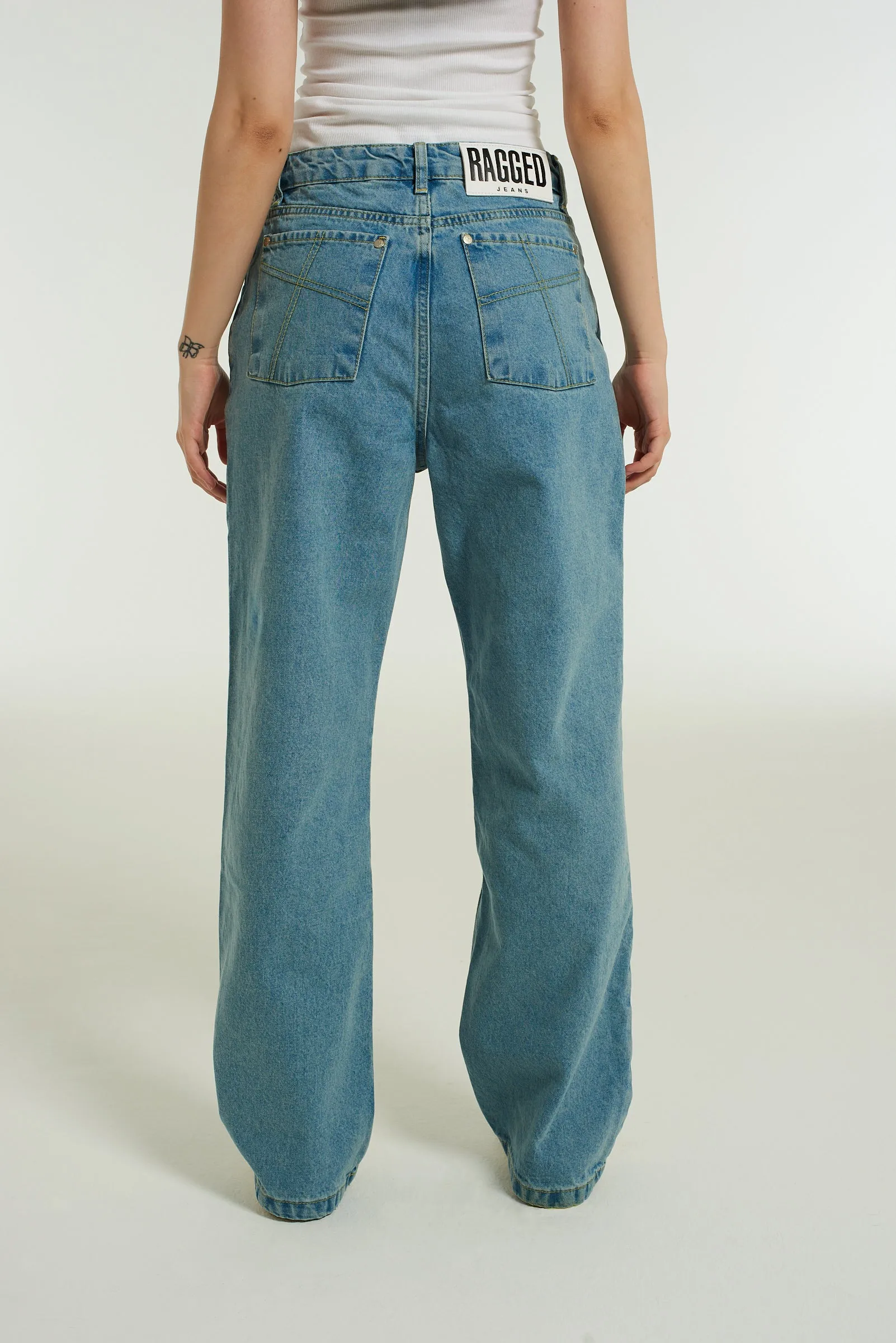 Dad Jean - Mid Blue