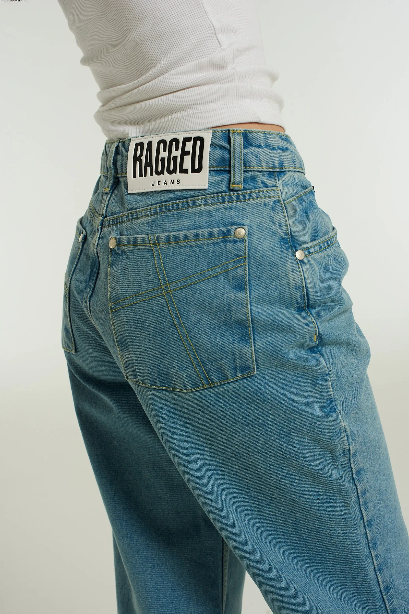 Dad Jean - Mid Blue