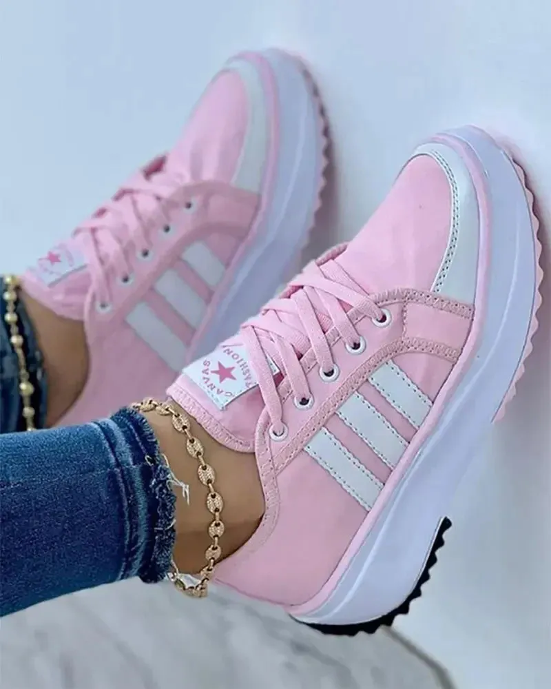 Dames Sneakers - Ademend Comfortabel en Stijlvol
