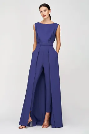 Walk-Through Jumpsuit with Demi-Inspired Design