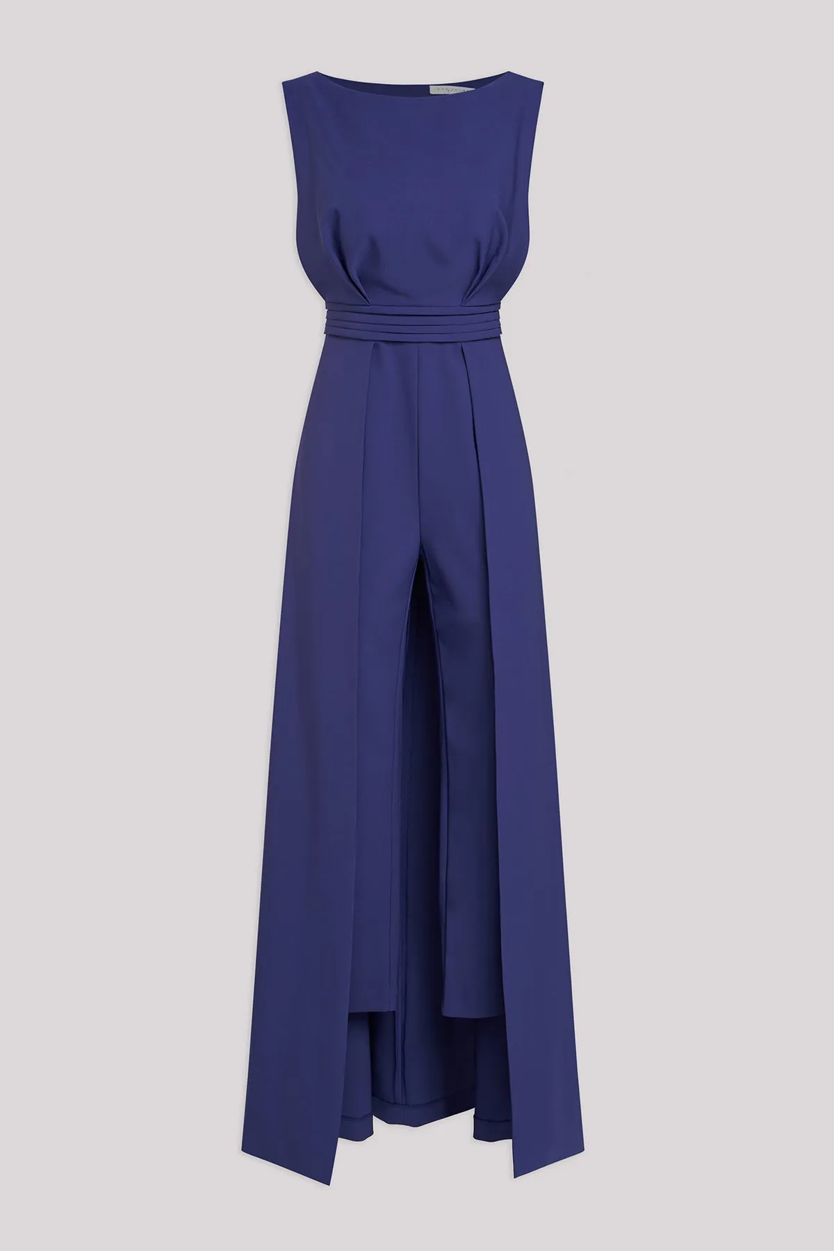 Walk-Through Jumpsuit with Demi-Inspired Design