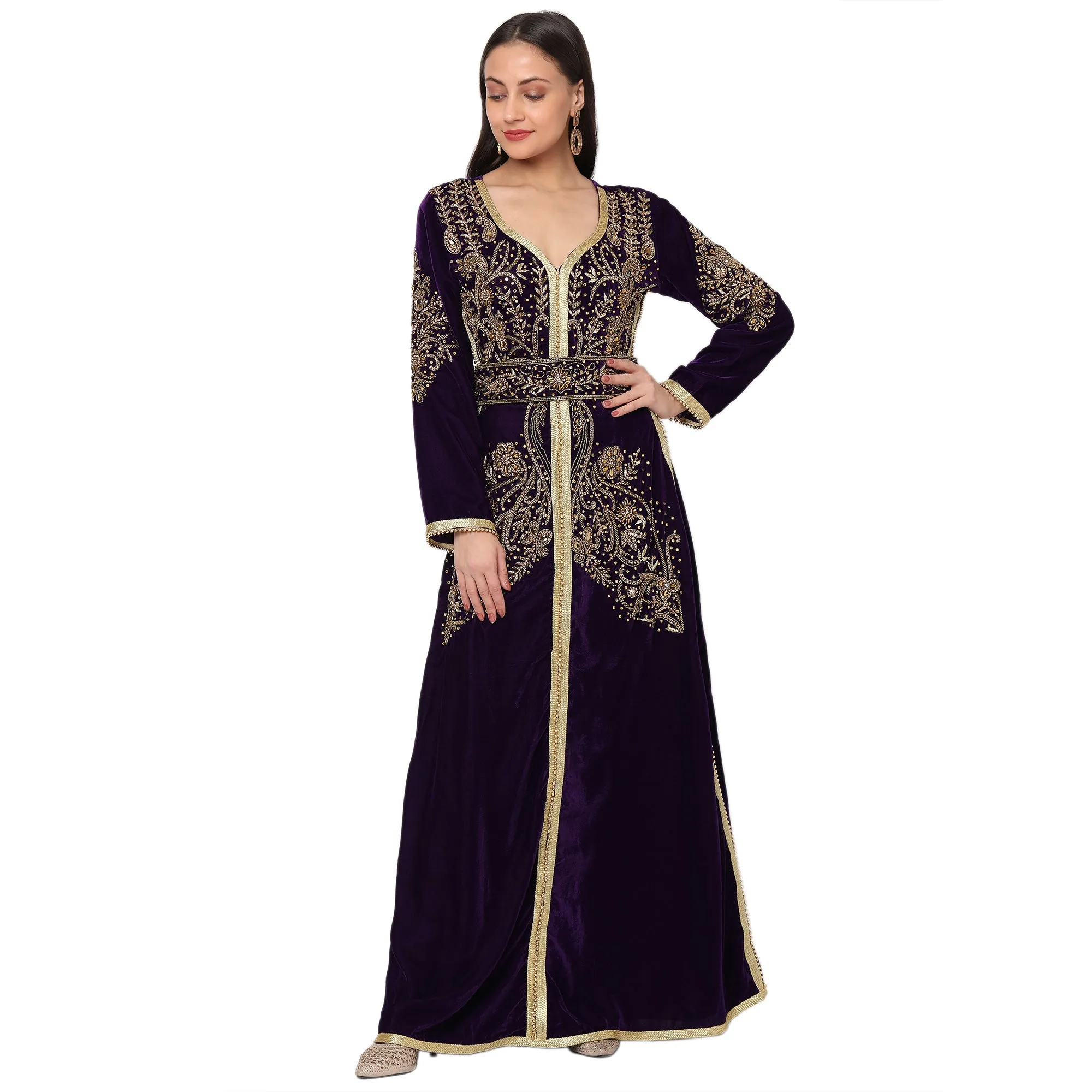 Designer Caftan Embroidered Caftan