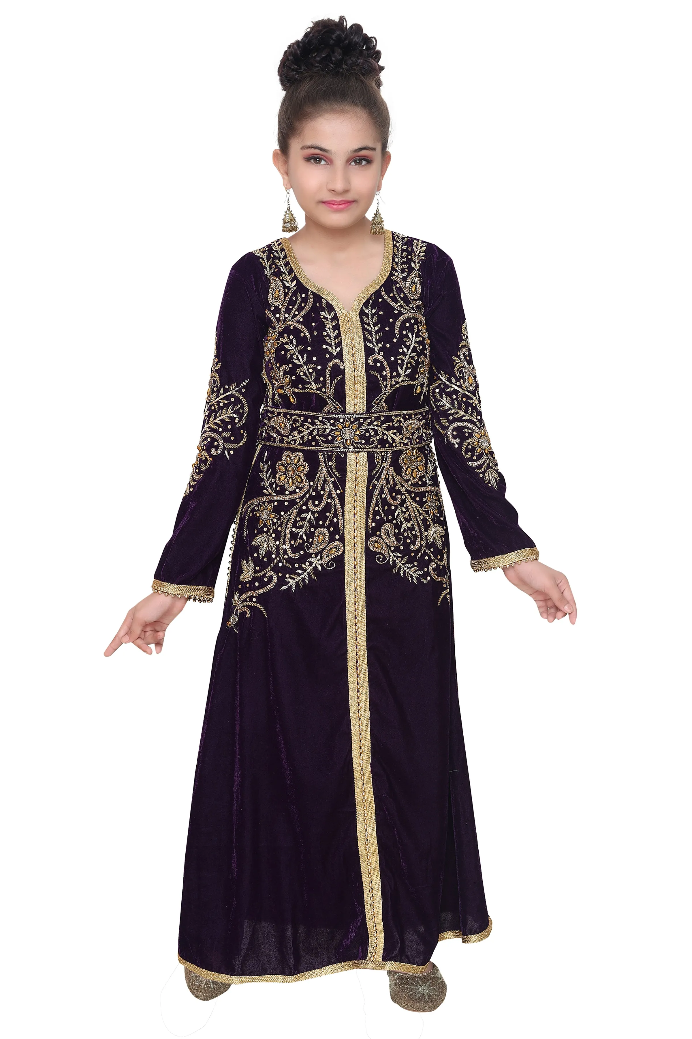 Designer Caftan Embroidered Caftan