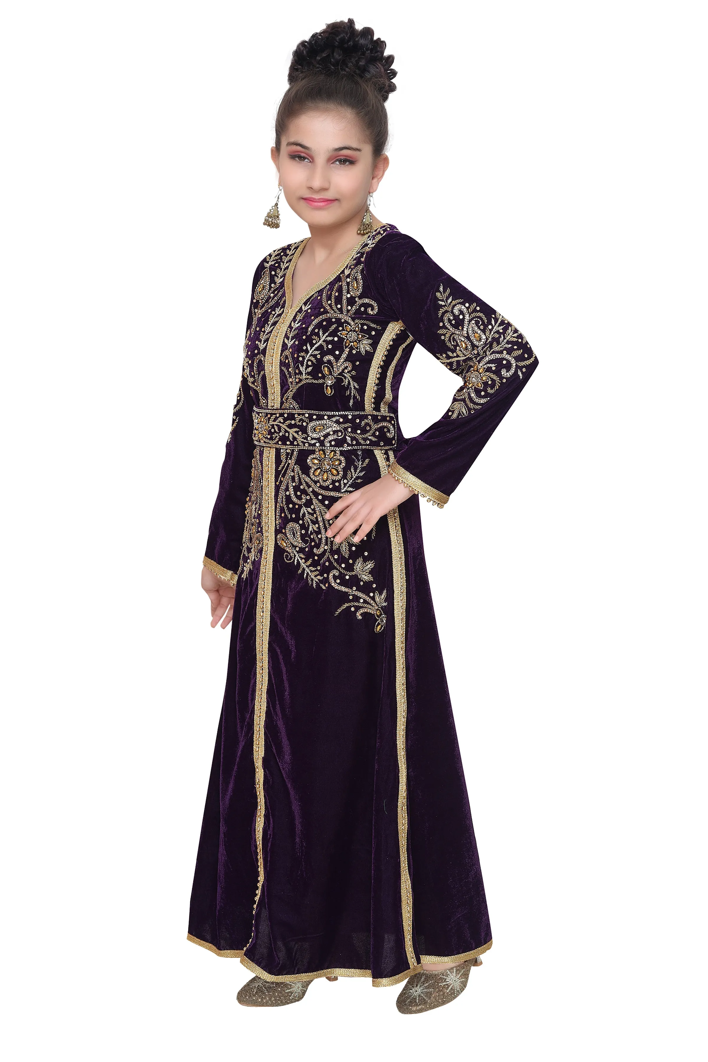 Designer Caftan Embroidered Caftan