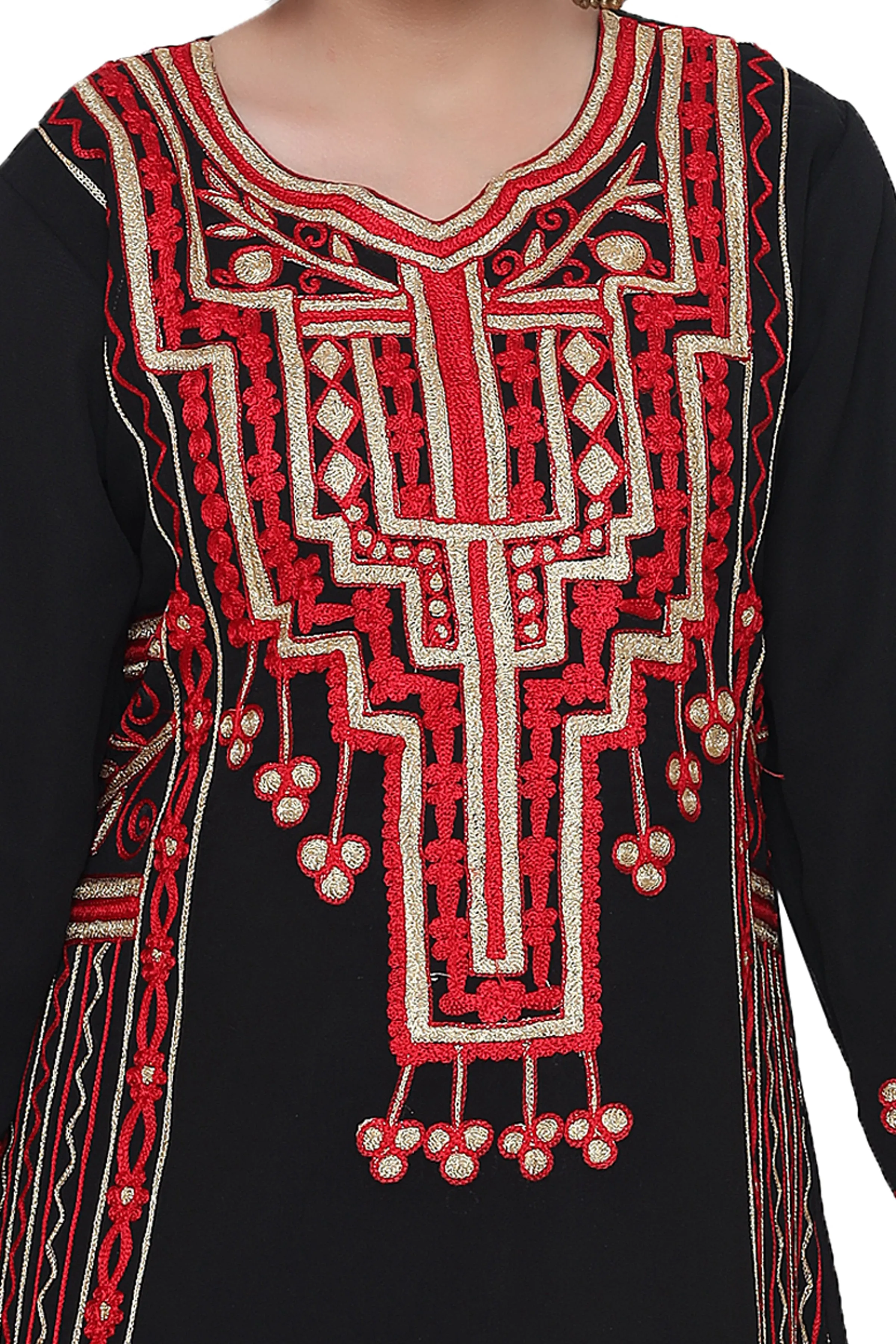 Farasha Maxi Long Sleeve Kaftan