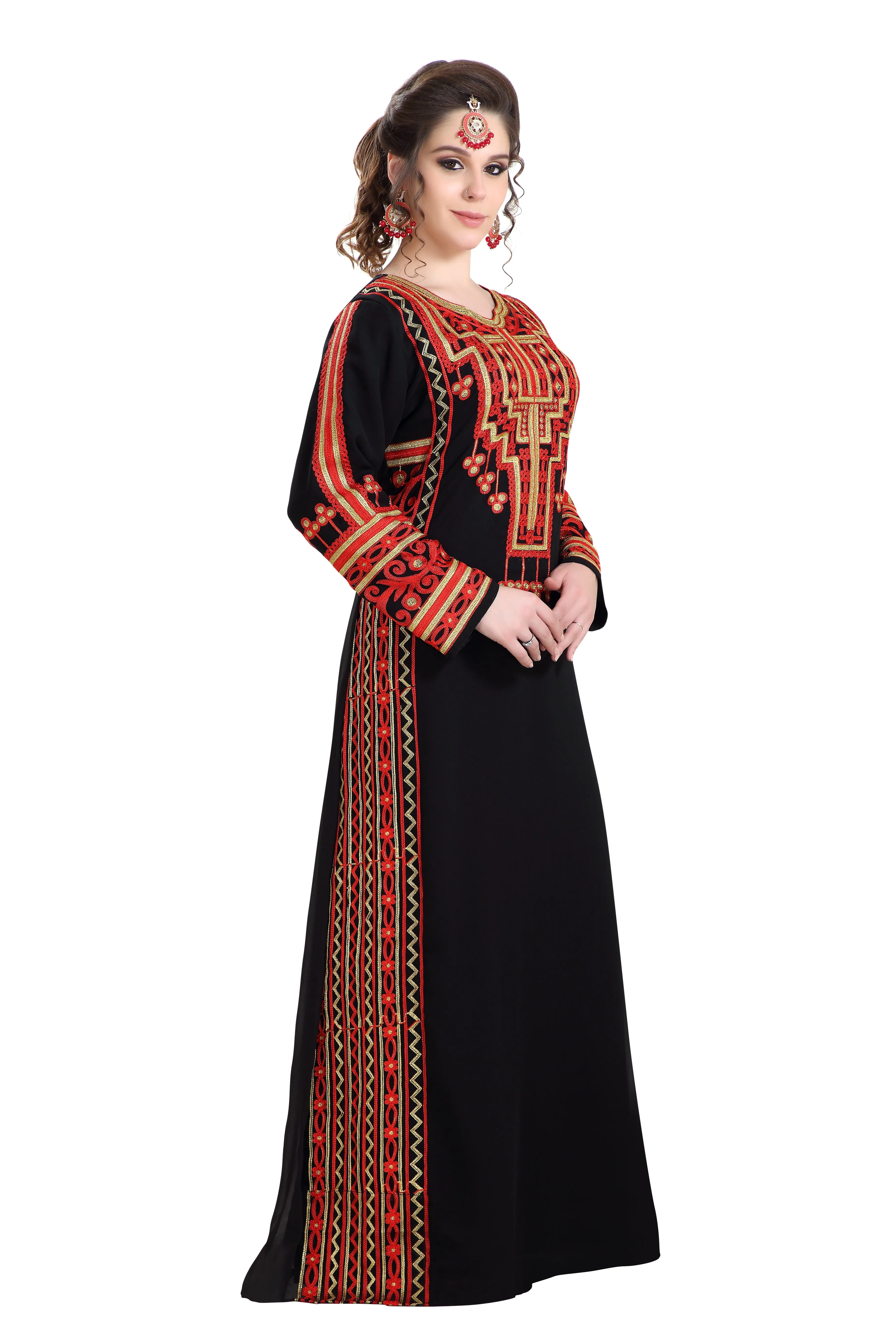 Farasha Maxi Long Sleeve Kaftan