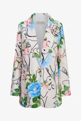 Floral Blazer | Ema&Carla