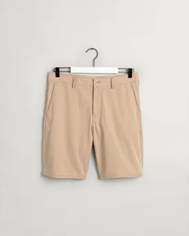 GANT - Relaxed Fit Shorts, Dark Khaki