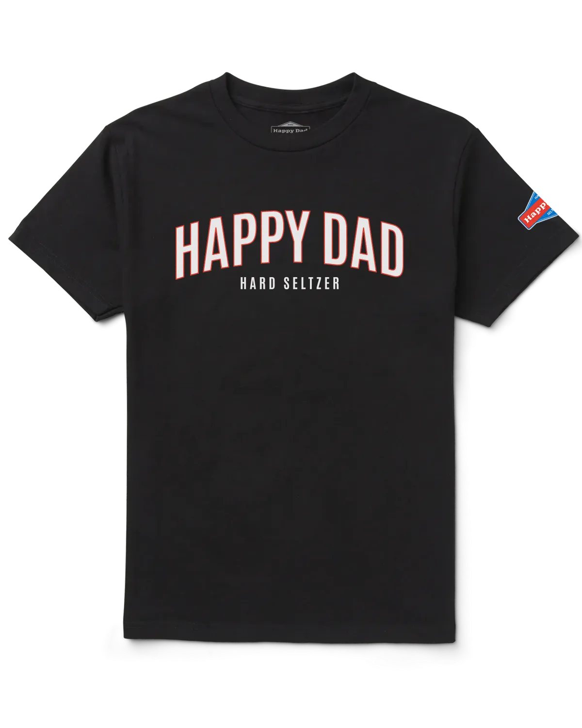 Happy Dad Arch Tee (Black)