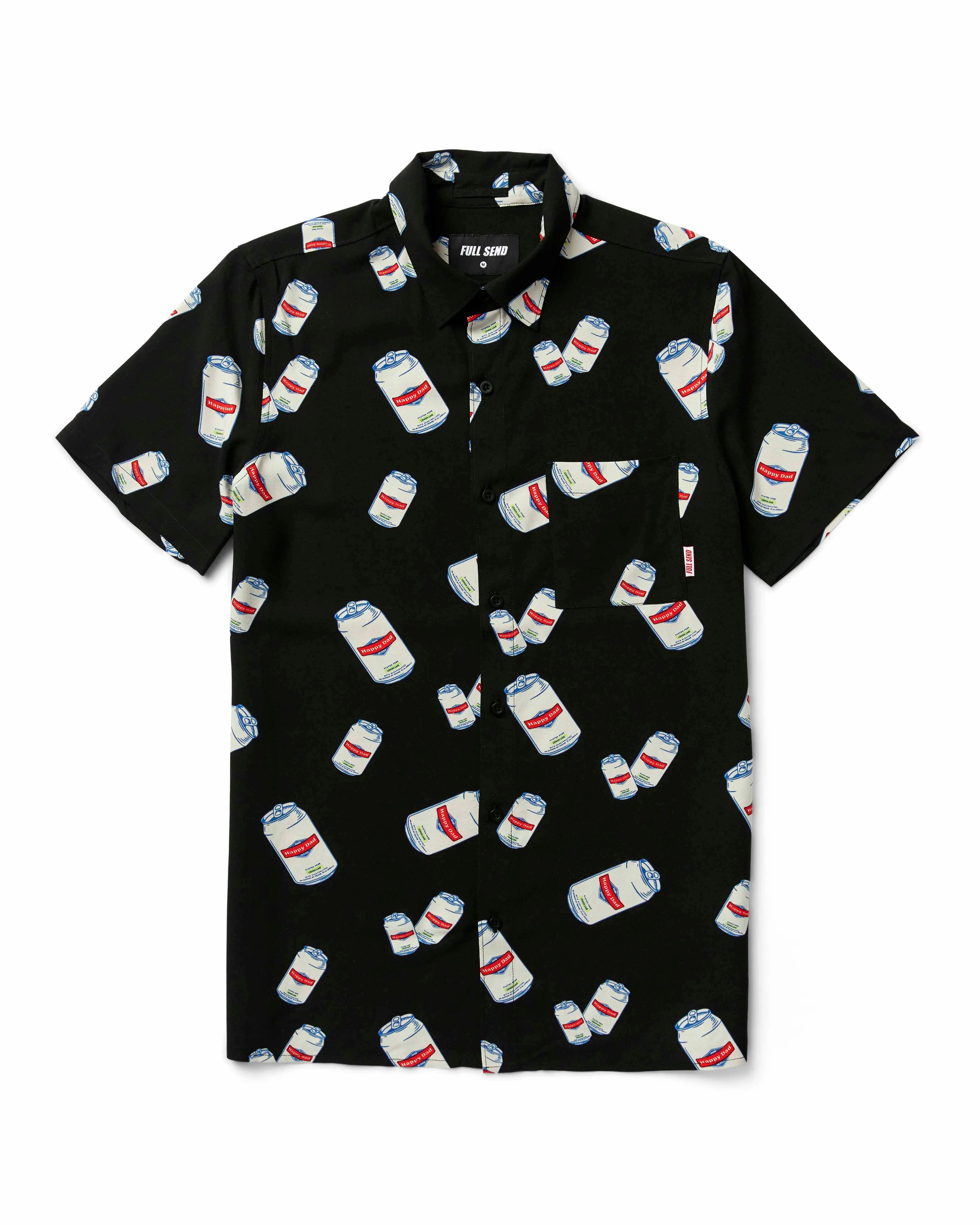 Happy Dad Button Up