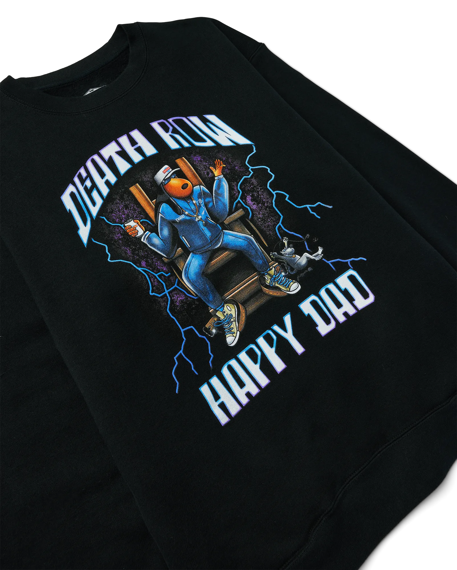 Happy Dad x Death Row Electric Crewneck