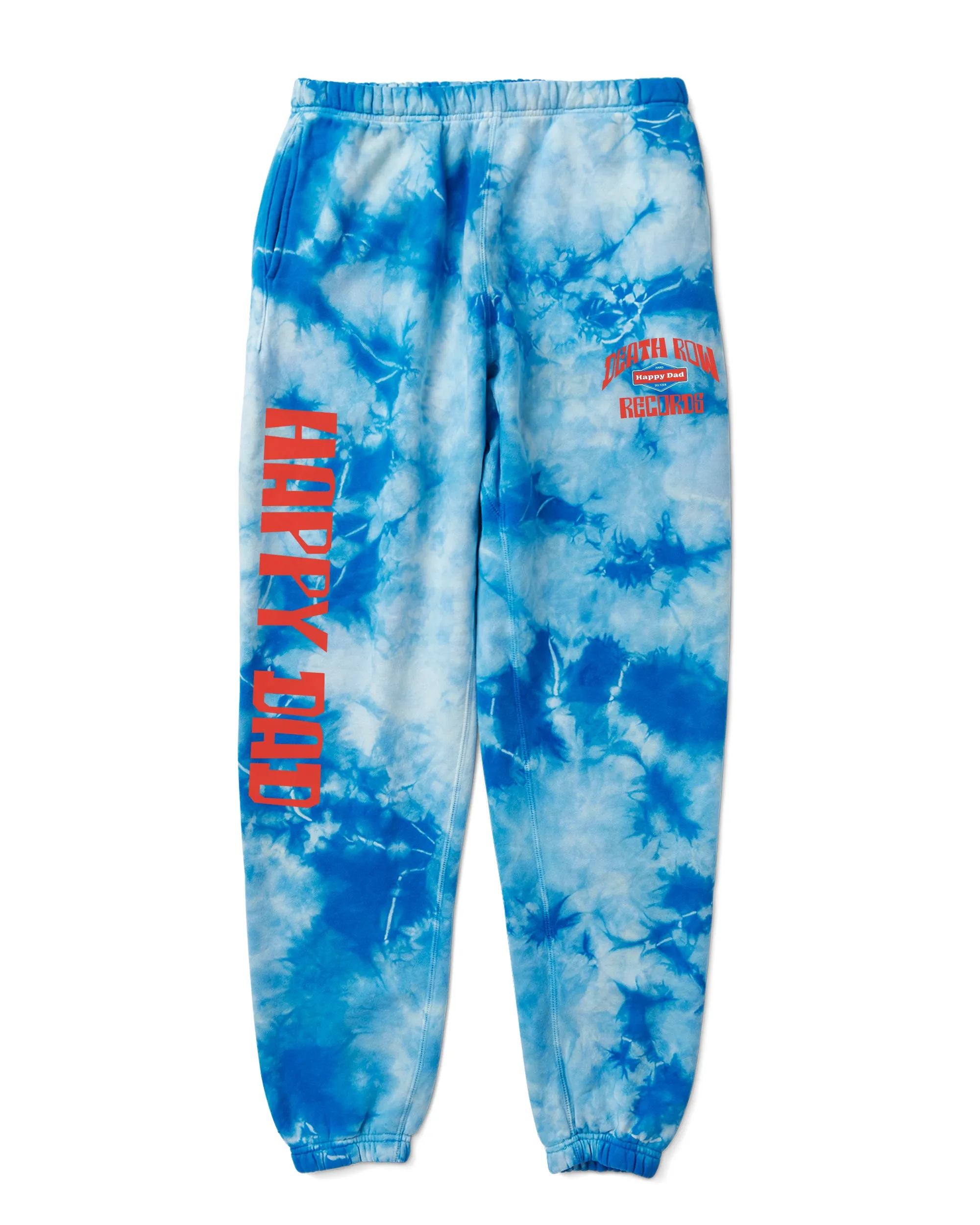 Happy Dad x Death Row Tie Dye Sweatpants (Blue)