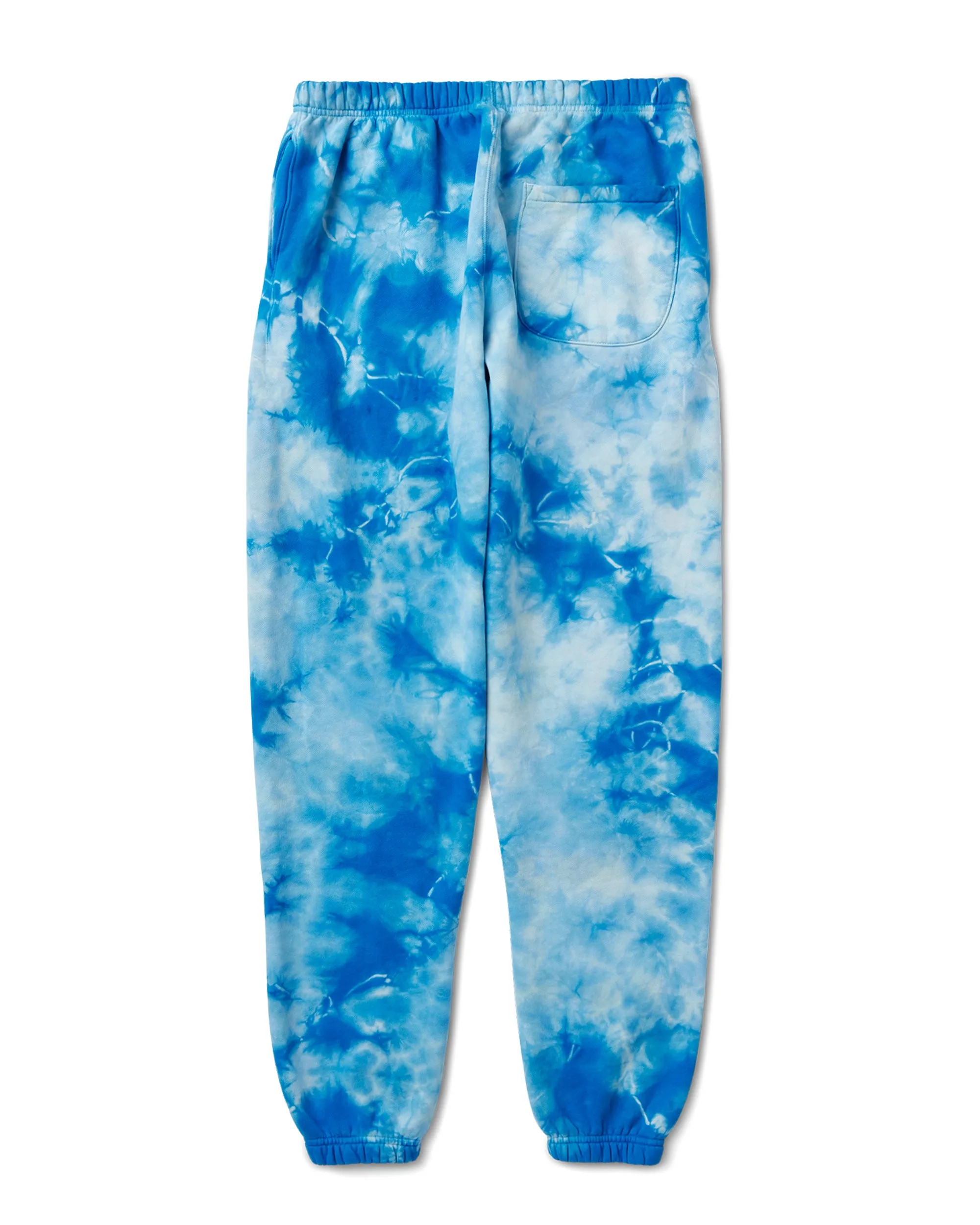 Happy Dad x Death Row Tie Dye Sweatpants (Blue)