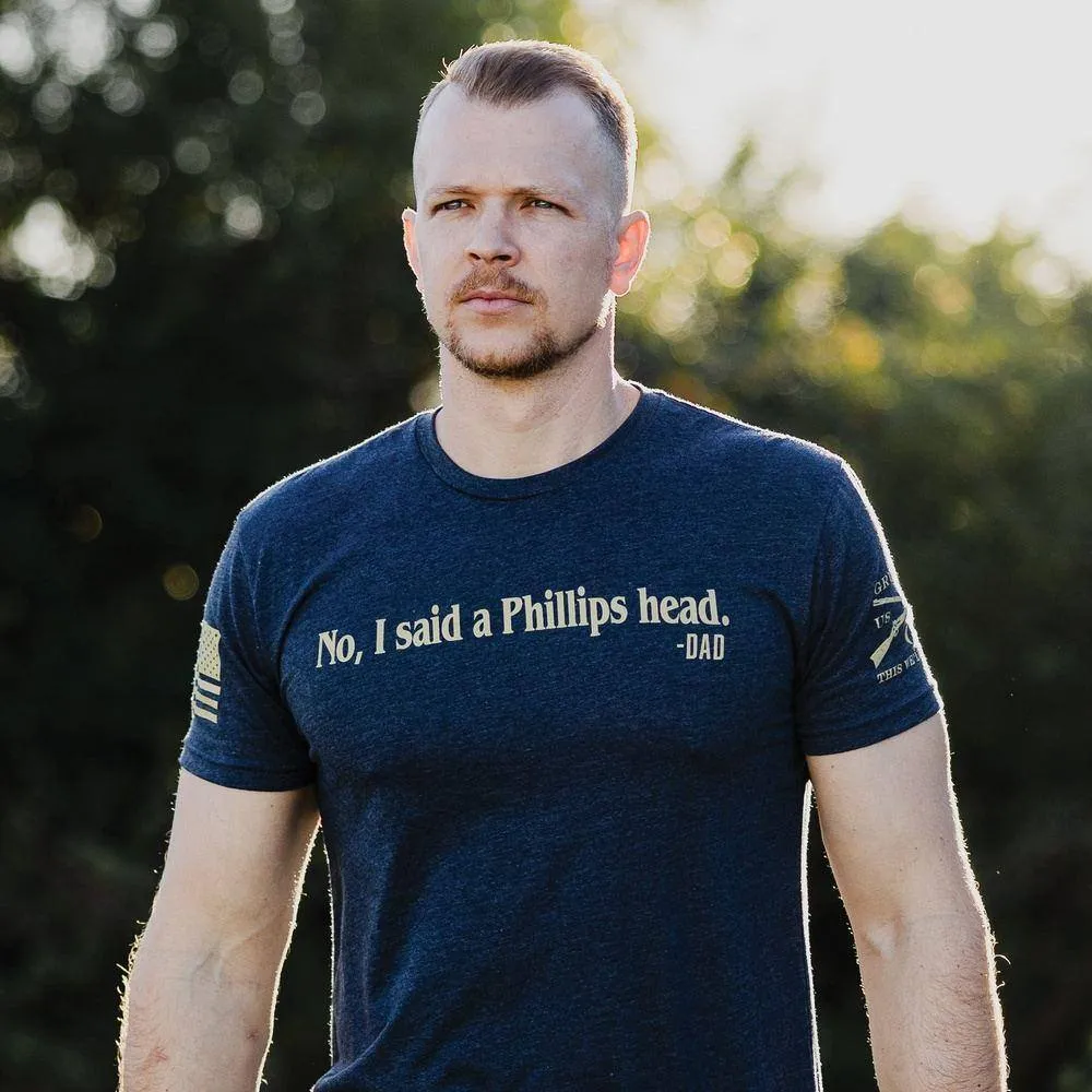 I Said A Phillips Head T-Shirt - Midnight Navy