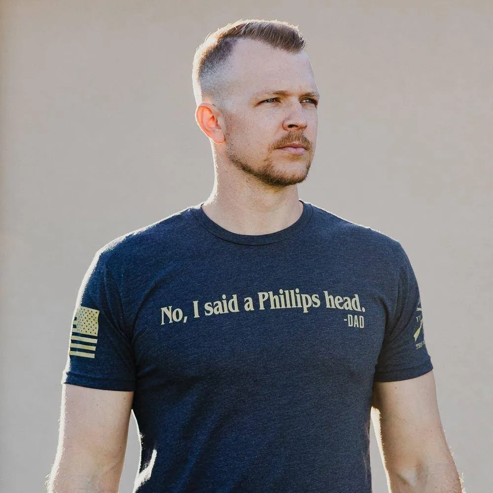 I Said A Phillips Head T-Shirt - Midnight Navy