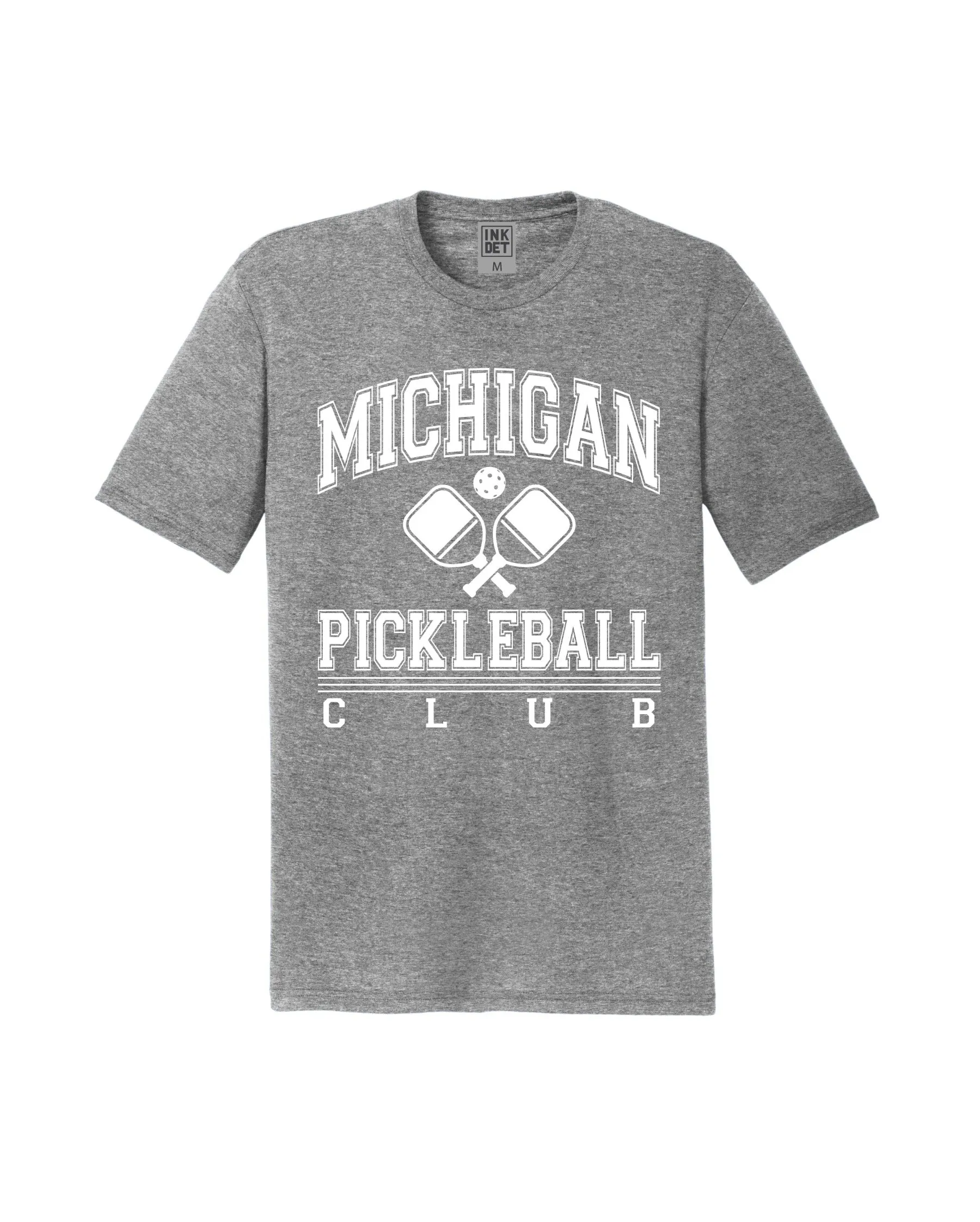 Ink Detroit - Michigan Pickleball T-Shirt - Available in 2 colors